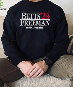 Los Angeles Dodgers Mookie Betts and Freddie Freeman 2024 no VPs just MVPs hoodie, sweater, longsleeve, shirt v-neck, t-shirt