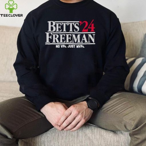 Los Angeles Dodgers Mookie Betts and Freddie Freeman 2024 no VPs just MVPs hoodie, sweater, longsleeve, shirt v-neck, t-shirt