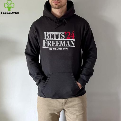 Los Angeles Dodgers Mookie Betts and Freddie Freeman 2024 no VPs just MVPs hoodie, sweater, longsleeve, shirt v-neck, t-shirt