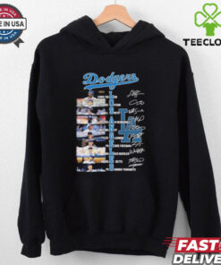 Los Angeles Dodgers NLCS Players Signatures Shirt