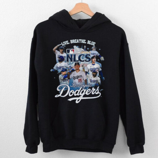 Los Angeles Dodgers National League Champions 2024 Live Breath Blue Shirt