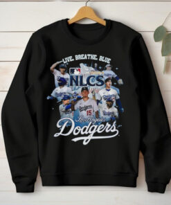 Los Angeles Dodgers National League Champions 2024 Live Breath Blue Shirt