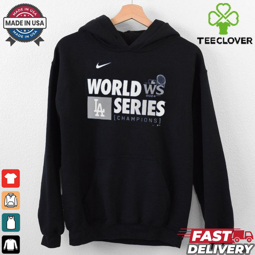 Los Angeles Dodgers Nike Royal 2024 World Series Champions Banner T Shirt Los Angeles Dodgers Nike Royal 2024 World Series Champions Banner T Shirt