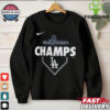 Los Angeles Dodgers Nike Royal 2024 World Series Champions Banner T Shirt Los Angeles Dodgers Nike Royal 2024 World Series Champions Banner T Shirt