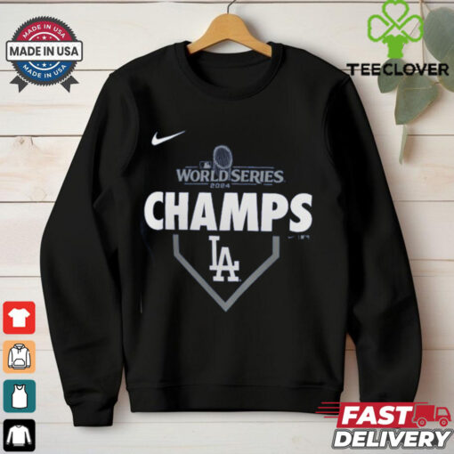 Los Angeles Dodgers Nike Royal 2024 World Series Champions Lock Up T Shirt