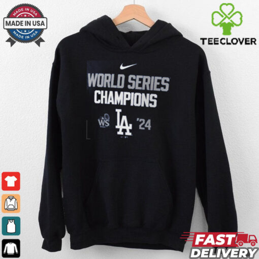 Los Angeles Dodgers Nike Royal 2024 World Series Champions T Shirt