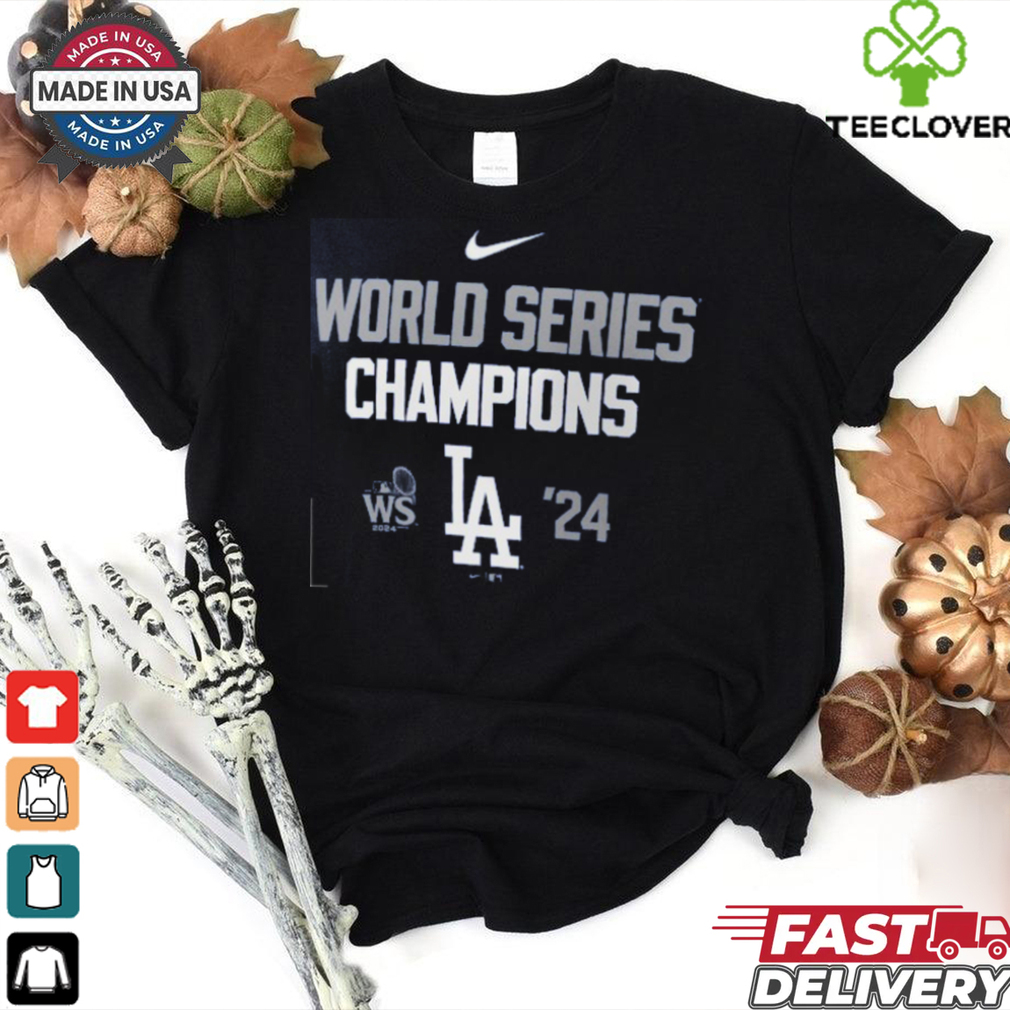 Los Angeles Dodgers Nike Royal 2024 World Series Champions T Shirt Los Angeles Dodgers Nike Royal 2024 World Series Champions T Shirt
