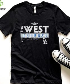 Los Angeles Dodgers Postseason 2022 The West is ours shirt