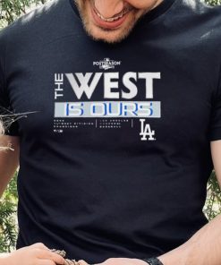 Los Angeles Dodgers Postseason 2022 The West is ours shirt 2 Los Angeles Dodgers Postseason 2022 The West is ours shirt