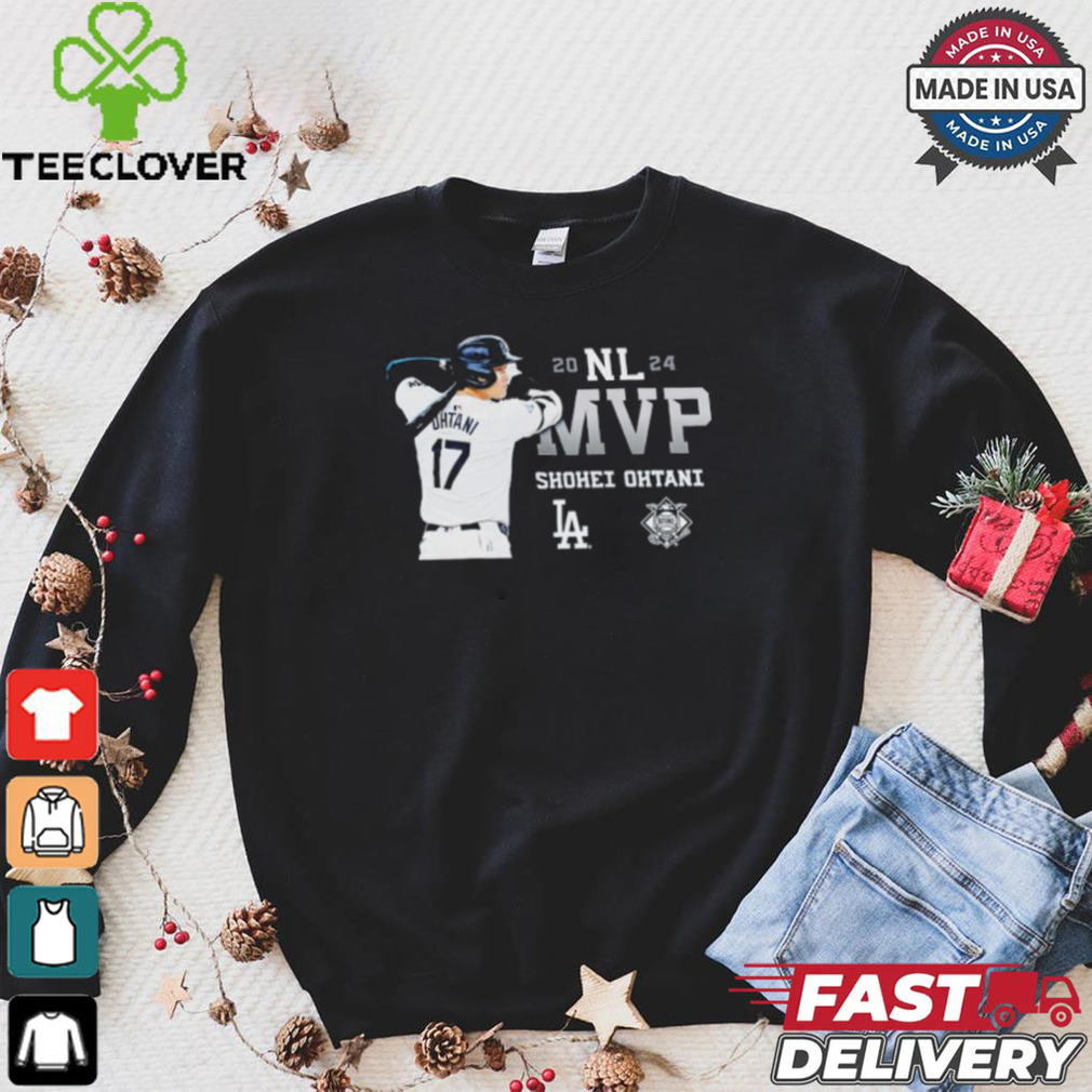 Los Angeles Dodgers Shohei Ohtani 2024 National League MVP T Shirts Los Angeles Dodgers Shohei Ohtani 2024 National League MVP T Shirts