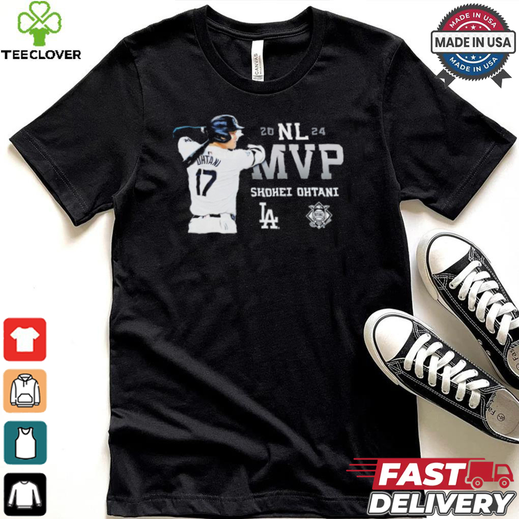 Los Angeles Dodgers Shohei Ohtani 2024 National League MVP T Shirts Los Angeles Dodgers Shohei Ohtani 2024 National League MVP T Shirts