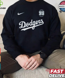 Los Angeles Dodgers Shohei Ohtani 50 50 Club First One In MLB History Shirt 3 Los Angeles Dodgers Shohei Ohtani 50 50 Club First One In MLB History Shirt