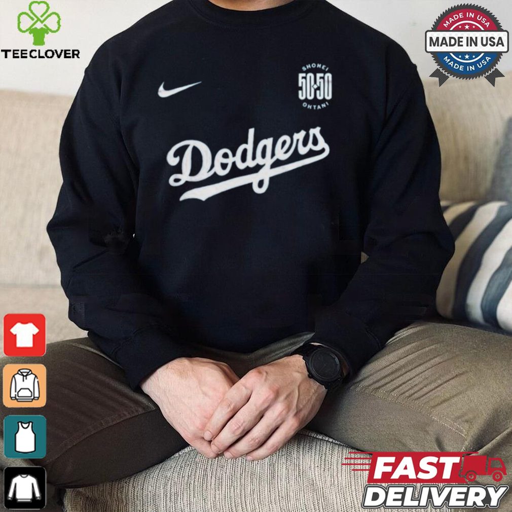 Los Angeles Dodgers Shohei Ohtani 50 50 Club First One In MLB History Shirt Los Angeles Dodgers Shohei Ohtani 50 50 Club First One In MLB History Shirt