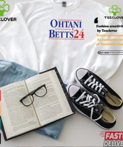 Los Angeles Dodgers Shohei Ohtani And Mookie Betts ’24 Presidential Shirt