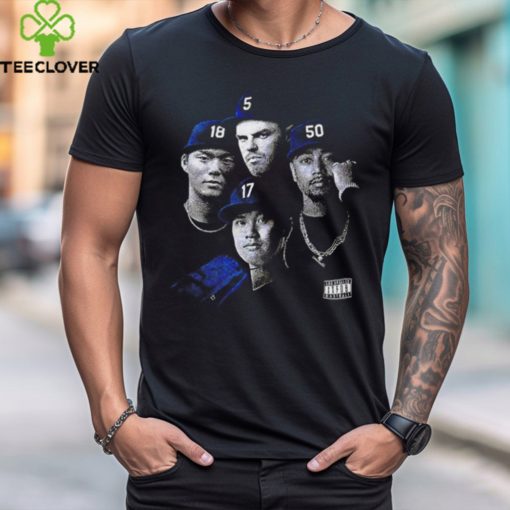 Los Angeles Dodgers Shohei Ohtani Mookie Betts Freddie Freeman And Yoshinobu Yamamoto Shirt