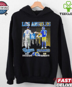 Los Angeles Dodgers Shohei Ohtani On Season X Los Angeles Rams Stafford On Sundays Shirt
