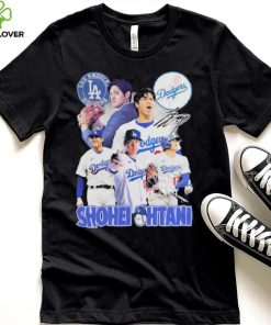 Los Angeles Dodgers Shohei Ohtani Signature T Shirt