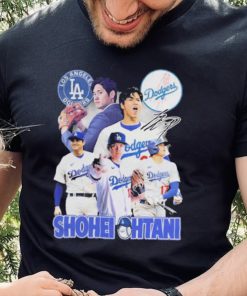 Los Angeles Dodgers Shohei Ohtani Signature T Shirt