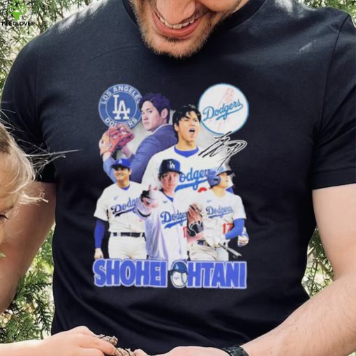 Los Angeles Dodgers Shohei Ohtani Signature T Shirt