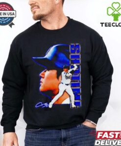 Los Angeles Dodgers Shohei Ohtani signature MLB shirt