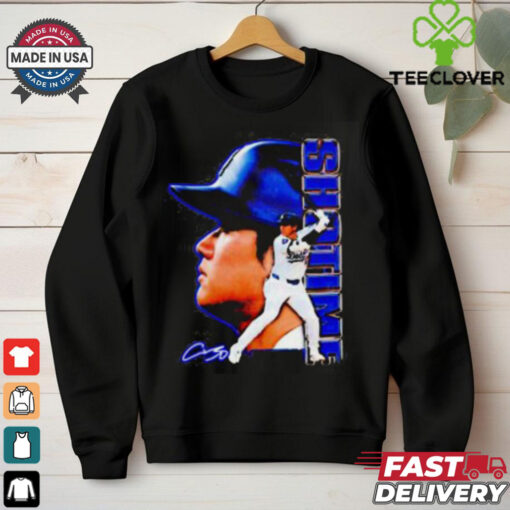 Los Angeles Dodgers Shohei Ohtani signature MLB hoodie, sweater, longsleeve, shirt v-neck, t-shirt