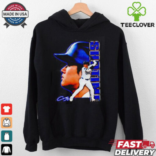 Los Angeles Dodgers Shohei Ohtani signature MLB hoodie, sweater, longsleeve, shirt v-neck, t-shirt