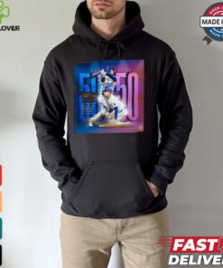 Los Angeles Dodgers Shohei ohtani is the only member of the 50 50 club shirt