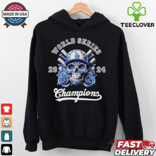 Los Angeles Dodgers Skull World Series Champions 2024 Shirt