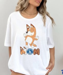 Los Angeles Dodgers Smiling Dancing Bluey Mom shirt 1 Los Angeles Dodgers Smiling Dancing Bluey Mom shirt