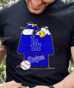 Los Angeles Dodgers Snoopy And Woodstock The Peanuts Baseball shirt