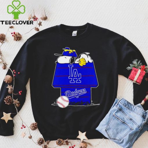 Los Angeles Dodgers Snoopy And Woodstock The Peanuts Baseball hoodie, sweater, longsleeve, shirt v-neck, t-shirt