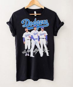 Los Angeles Dodgers Stars Mookie Betts Shohei Ohtani Freddie Freeman T Shirt 1 Los Angeles Dodgers Stars Mookie Betts Shohei Ohtani Freddie Freeman T Shirt