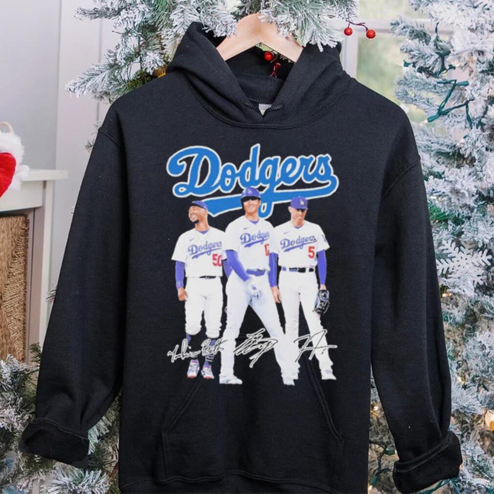 Los Angeles Dodgers Stars Mookie Betts Shohei Ohtani Freddie Freeman T Shirt Los Angeles Dodgers Stars Mookie Betts Shohei Ohtani Freddie Freeman T Shirt