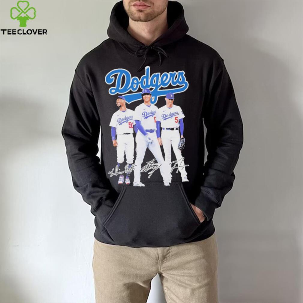 Los Angeles Dodgers Stars Mookie Betts Shohei Ohtani Freddie Freeman T Shirt Los Angeles Dodgers Stars Mookie Betts Shohei Ohtani Freddie Freeman T Shirt