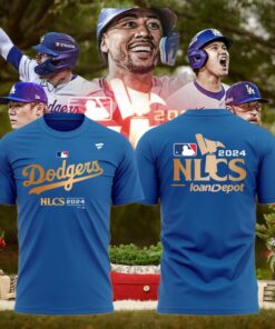 Los Angeles Dodgers TShirt, Limited Edition Los Angeles Dodgers 2024 National League Division Champions Blue Tee