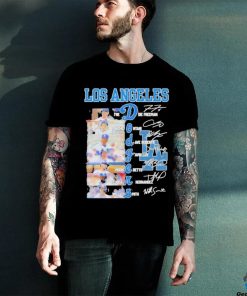 Los Angeles Dodgers Team Players 2024 Signatures Shirt