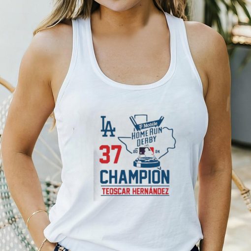 Los Angeles Dodgers Teoscar Hernandez 2024 Home Run Derby Champion shirt