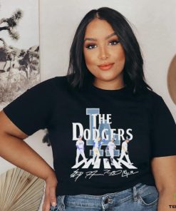 Los Angeles Dodgers The Dodgers Abbey Road Ohtani Freeman Betts And Kershaw Signature Shirt