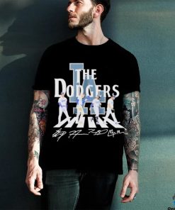 Los Angeles Dodgers The Dodgers Abbey Road Ohtani Freeman Betts And Kershaw Signature Shirt