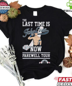 Los Angeles Dodgers The Last Time Is John Cena Now Farewell Los Angeles California USA Tour 2025 T Shirt