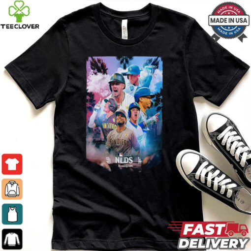 Los Angeles Dodgers Vs San Diego Padres Matchup In The National League Division Series NLDS MLB 2024 shirt