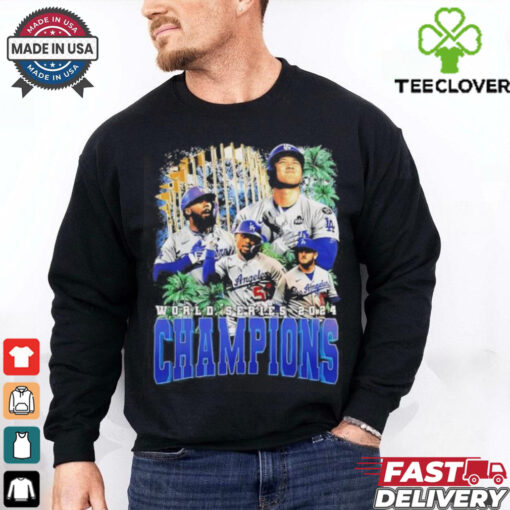 Los Angeles Dodgers World Series 2024 Champions 90s vintage shirt