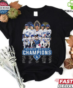 Los Angeles Dodgers World Series Champions 2024 Champs Memories T Shirt