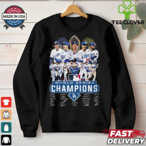Los Angeles Dodgers World Series Champions 2024 Champs Memories T Shirt