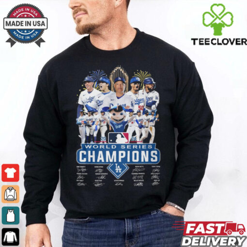 Los Angeles Dodgers World Series Champions 2024 Champs Memories T Shirt