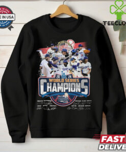 Los Angeles Dodgers World Series Champions 2024 Shirt
