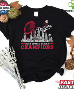 Los Angeles Dodgers World Series Champions 2024 Signature City Shirt