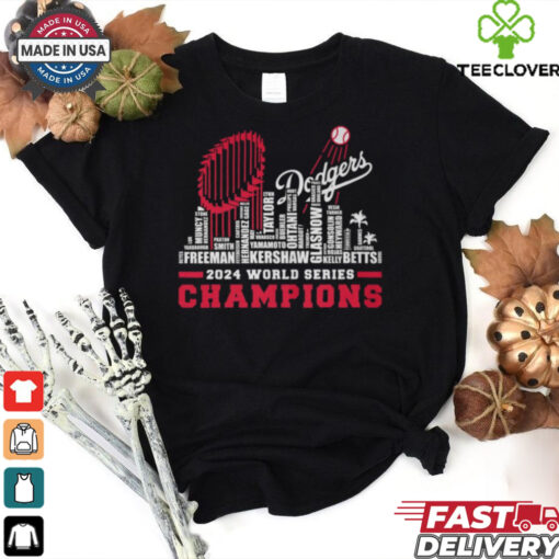 Los Angeles Dodgers World Series Champions 2024 Signature City Shirt