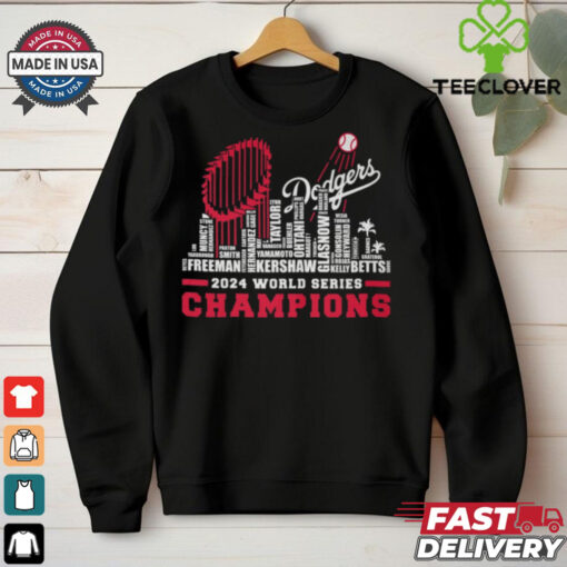 Los Angeles Dodgers World Series Champions 2024 Signature City Shirt