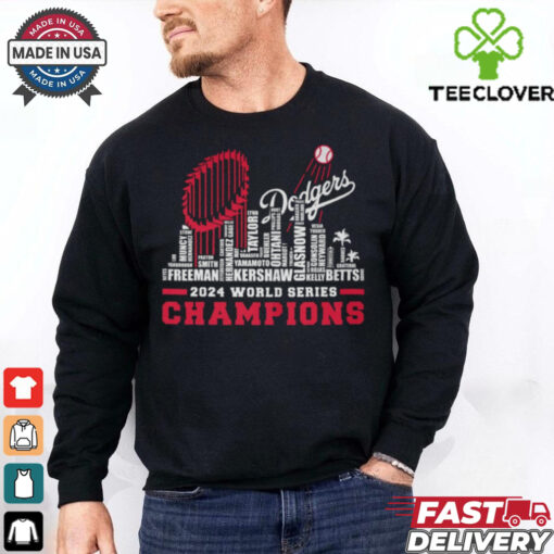 Los Angeles Dodgers World Series Champions 2024 Signature City Shirt